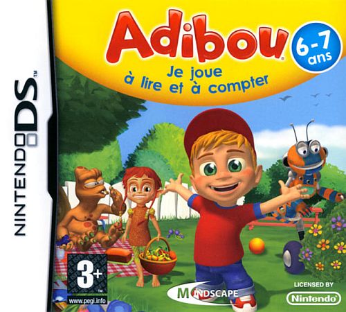 Adibou box art for Nintendo DS